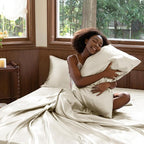 CozyLux Satin Sheets Full Size Sheets - Image 7