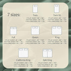 LuxClub 4 PC Queen Sheet Set, Breathable Luxury Bed Sheets, Deep Pockets 18" - Image 4