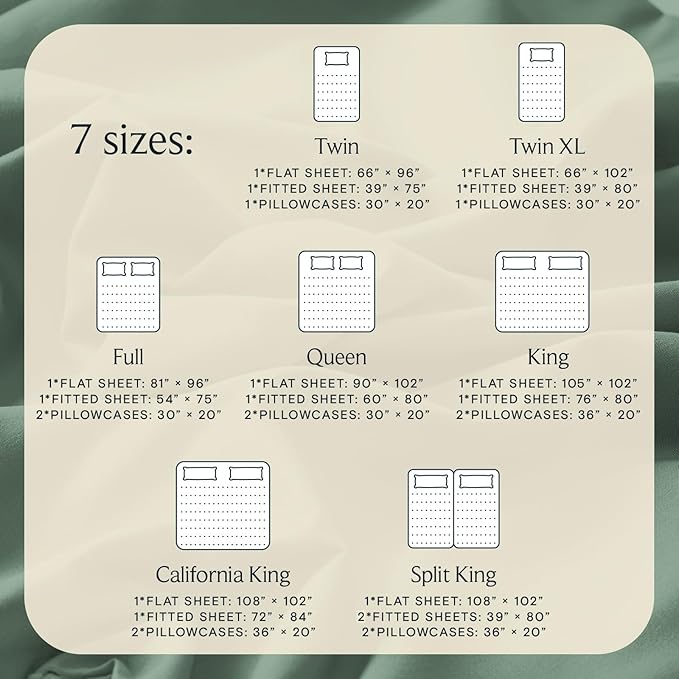 LuxClub Twin XL Sheets - Image 4
