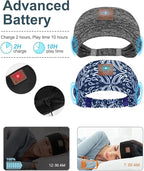 2-Pack Sleeping Headphones, Headband Headphones - Image 3