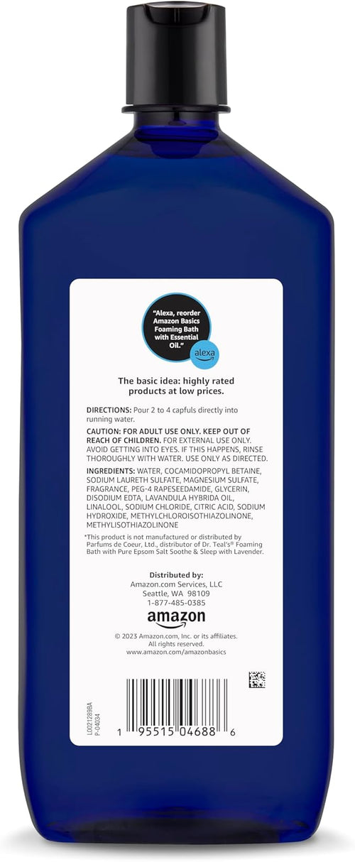 Amazon Basics Lavender Scented Foaming Bath - Image 2
