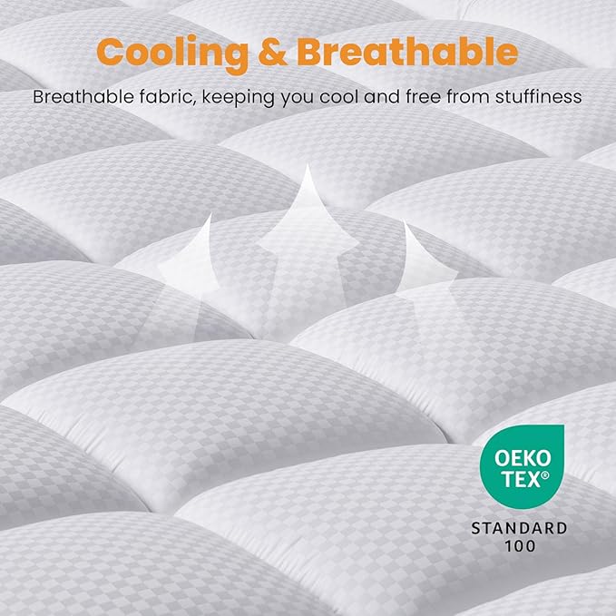 MATBEBY RV Short Queen Mattress Pad - Image 2
