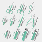 MINKINH Travel Manicure Set 26-Piece, Portable Nail Clippers Kit - Image 6