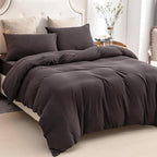 PURE ERA Jersey Knit Duvet Cover Set 100% T-Shirt Cotton Super Soft Comfy 3pc - Image 5