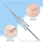 Stainless Steel Blackhead Remover, Pimple Extractor, Pimple Popper, Comedone - Image 2