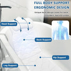 REEZEIVI Full Body Bath Pillow, Thick Bathtub Cushion - Image 3