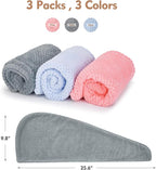OEAGO Microfiber Hair Towel for Women: Gifts for Teen Girls Kids Girlfriends - Image 3