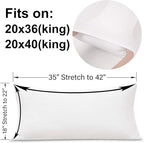 2-Pack Stretch Pillow Cases - Image 3