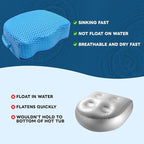 Hot Tub Booster Seat for Adults, Weighted 5" Extra Thick Spa Cushion, 4+ lbs - Image 6