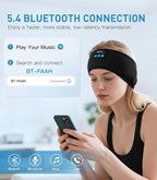 Navly Bluetooth Sports Headband Headphones, 3-in-1 Washable Headband - Image 3