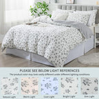 FADFAY Floral Duvet Cover Set Twin XL - Image 5