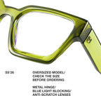 livho Oversized Eyewear Frame for Woman and Men - Image 3