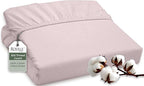 ROYALE LINENS 300 Thread Count 100% Long Staple Combed Cotton Fitted Sheet Twin by ROYALELINENS