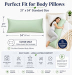 evoLive 100% Rayon Derived from Bamboo Cooling Breathable Body Pillow - Image 7