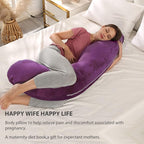 BATTOP Pregnancy Pillows for Sleeping, Maternity Body Pillow - Image 6