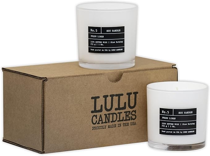 Lulu Candles | Ocean Breeze | Luxury Scented Soy Jar Candle | Hand Poured in - Image 7