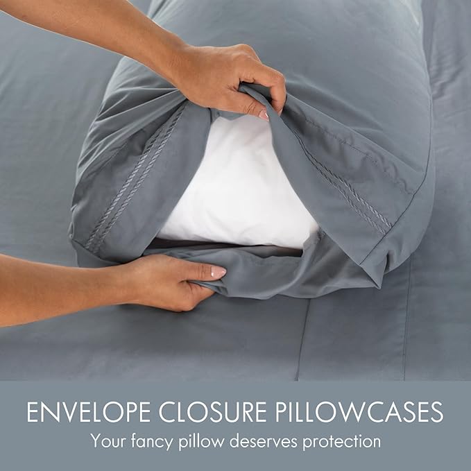 ClevaHome Full Size Sheet Set - Image 3