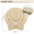 SUNLAND Large Microfiber Hair Drying Caps - Image 2