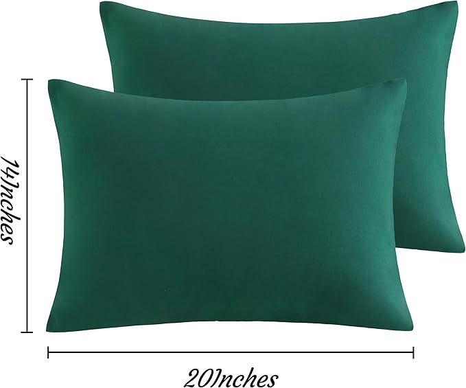 NTBAY Toddler Pillow Cases Set of 2, 2 Pack Brushed Microfiber 14x20 Pillow - Image 6