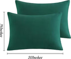 NTBAY Toddler Pillow Cases Set of 2, 2 Pack Brushed Microfiber 14x20 Pillow - Image 6