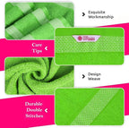 CASA COPENHAGEN Solitaire 6Pcs 100% Egyptian Cotton Large Designer Towels Gift - Image 2