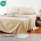 Cotton Flat Sheets Only, 600 TC 100% Cotton Flat Sheet Top Sheet Only, Cal King - Image 8