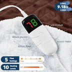 BOMOVA Heated Electric Blanket Twin - Image 2
