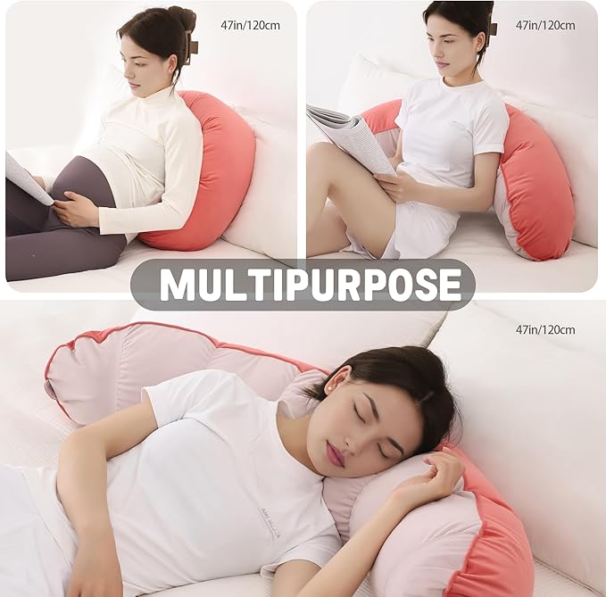 Peallow – Long Round Body Pillow - Image 6