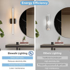 Modern Bathroom Vanity Light 24 inch, Dimmable 5CCT Led Bathroom Light Fixture - Image 6