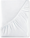 Royale Linens 400 Thread Count 100% American Grown Cotton Fitted Sheet Queen by ROYALELINENS