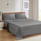 Mejoroom Striped Full Size Sheets – Extra Soft Full Size Bed Sheets - Image 5