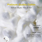YOUR MOON Fluffy Support Bed Pillow Queen Size Set of 2, Super Soft Premium - Image 5