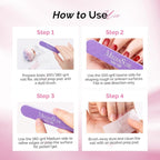 MelodySusie Nail File Kit, Professional Manicure Pedicure Supplies - Image 7