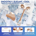 Yeamon Gua Sha Facial Tools and Face Roller Set, Facial Massage Tool - Image 2
