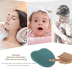 2 Pack Soft Silicone Shower Brush, Body & Face & Short Hair Wash, Bath - Image 2