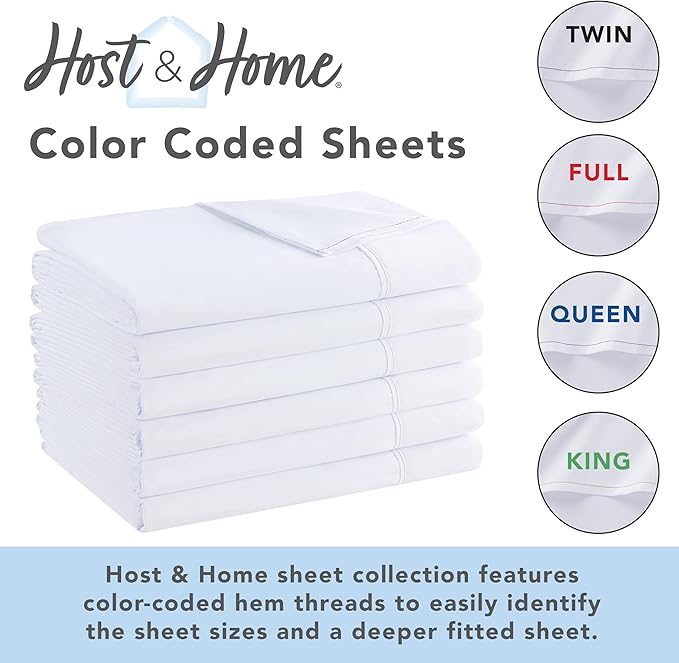 Arkwright Bulk King Flat Sheets - Image 3
