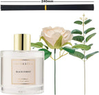 Cocorrina Reed Diffuser Set, Flower Reed Diffuser Black Forest 6.7 oz, Scented - Image 5