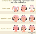 Colorfarm Facial Steamer Nano Ionic: Face Steamer Home Spa Kit Deep Cleaning - Image 8