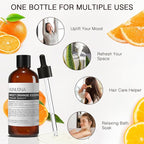Sweet Orange Essential Oil 100ML, 100% Pure Natural Sweet Oranges Oil Premium - Image 4