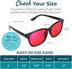 Sleep ZM Blue Light Blocking & Light Sensitivity Glasses - Image 2