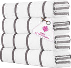 CASA COPENHAGEN Cabana Pool 4Pcs 100% Egyptian Cotton Large Designer Beach by CASACOPENHAGEN