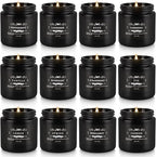 YOROXRG Scented Candles Gifts Set 12 Pack Soy Wax Travel Tin Jar Candles by YOROXRG