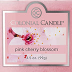 Colonial Candle Pink Cherry Blossom Scented Jar Candle, 2 Wick, 3.5 oz - Image 6
