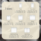 LuxClub 4 PC King Size Sheet Set, Breathable Luxury Bed Sheets, Deep Pockets - Image 8