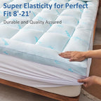 Favorland Mattress Topper Twin Size - Image 5