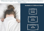 Pillowtex Copper Ion Infused Rayon Derived from Bamboo Cooling Pillowcases - Image 6
