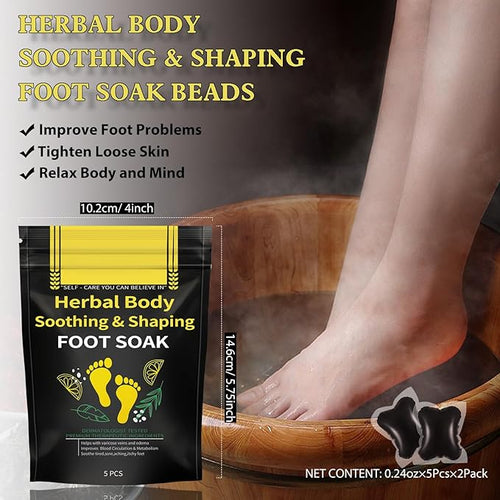 10PCS Herbal Body Detox Foot Soak Beads, Detox & Shaping Cleansing - Image 2