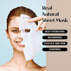 varuza] Real Natural Sheet Mask – EWG VERIFIED, Vegan Face Mask - Image 6