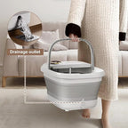 KASJ Collapsible Foot Spa with Electric Rotary and Hydro-Jet Massage, Foot Bath - Image 8