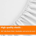TAIMIT White Queen Size Comforter Set - Image 6